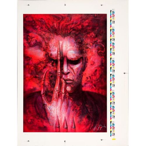 612. Limited Edition Poster (35" x 46") Signed by H.R. Giger; From The Edwin Neal Collection; Artist's Proof, Edition #1/35; Very Fine Rolled ### FUTURE-KILL (1985)