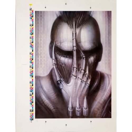614. Limited Edition Poster (35" x 46") Signed by H.R. Giger; From The Collection of Actor Edwin Neal; Artist's Proof, Edition #1/35; Very Fine Rolled ### FUTURE-KILL (1985)