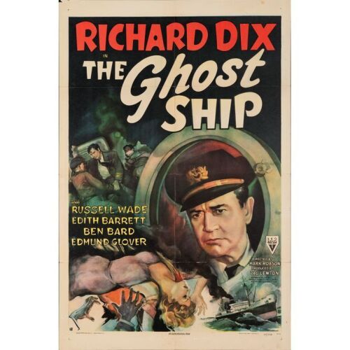 617. One Sheet (27" x 41"); From The Royal Theatre Collection; Style A; Fine Folded ### GHOST SHIP (1943)