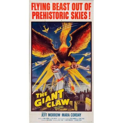 620. Three Sheet Poster (41" x 78"); Very Fine+ Folded ### THE GIANT CLAW (1957)