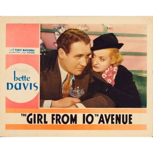 624. Lobby Card (11" x 14"); Fine+ ### THE GIRL FROM 10TH AVENUE (1935)