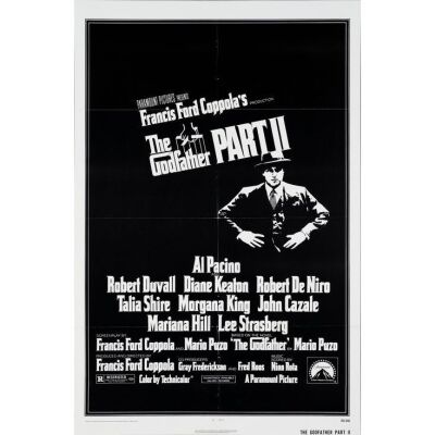 631. One Sheet (27" x 41"); Very Fine+ Folded ### THE GODFATHER PART II (1974)