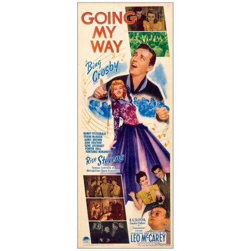634. Insert (14" x 36"); Fine Folded ### GOING MY WAY (1944)
