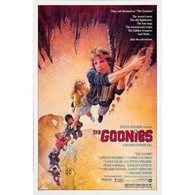 645. One Sheet (27" x 41"); Fine+ Folded ### THE GOONIES (1985)