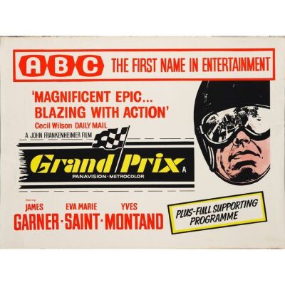 648. British Quad (40" x 30"); Fine Rolled ### GRAND PRIX (1967)