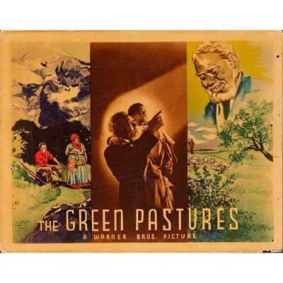 654. Title Lobby Card (11" x 14"); Linen Finish; Fine- ### THE GREEN PASTURES (1936)