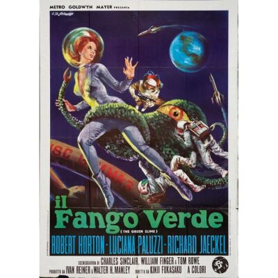 655. Italian Two Fogli (39" x 55"); Fine Folded ### THE GREEN SLIME (1968)