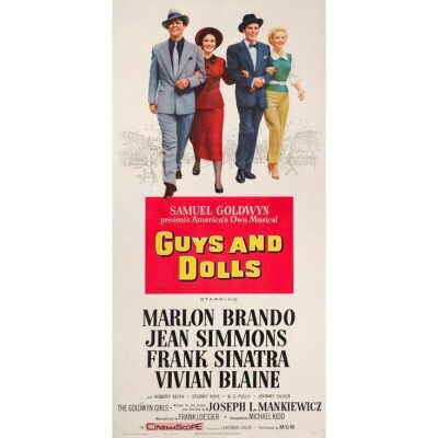 660. Three Sheet (41" x 83"); Fine on Linen ### GUYS AND DOLLS (1955)