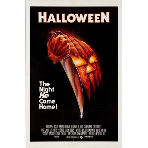 663. One Sheet (27" x 41"); Black Ratings Box Style; Very Fine+ Folded ### HALLOWEEN (1978)