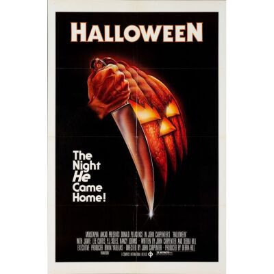 663. One Sheet (27" x 41"); Black Ratings Box Style; Very Fine+ Folded ### HALLOWEEN (1978)