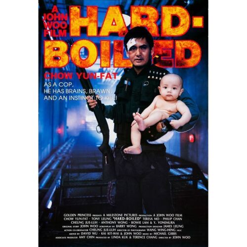 670. One Sheet (28" x 40"); Very Fine+ Rolled ### HARD BOILED (1992)