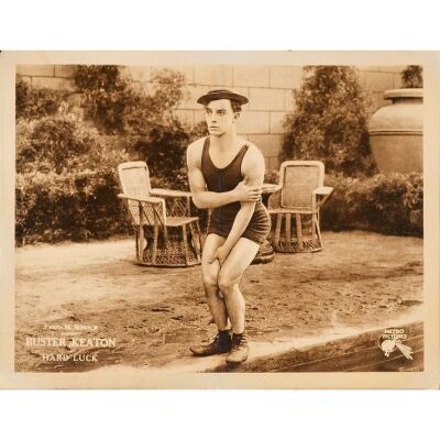 671. Lobby Card (11" x 14"); Fine+ ### HARD LUCK (1921)