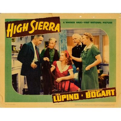 681. Lobby Card (11" x 14"); Linen Finish; Fine- ### HIGH SIERRA (1941)