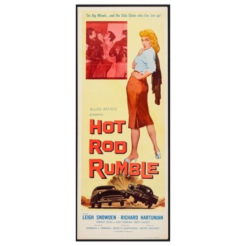 685. Insert (14" x 36"); Very Fine+ Folded ### HOT ROD RUMBLE (1957)