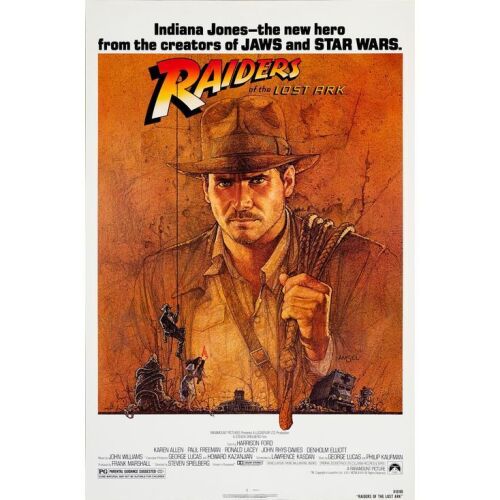 705. One Sheet (27" x 41"); Near Mint Rolled ### INDIANA JONES AND THE RAIDERS OF THE LOST ARK (1981)
