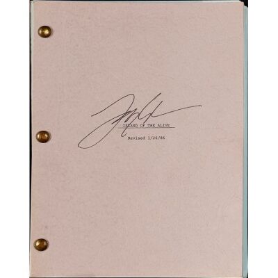 721. Revised Script + Production Archive (8.5" x 11", 8.5" x 14") Signed by Larry Cohen (Beckett COA); Written by Larry Cohen; Very Fine ### IT'S ALIVE III: ISLAND OF THE ALIVE (1987)