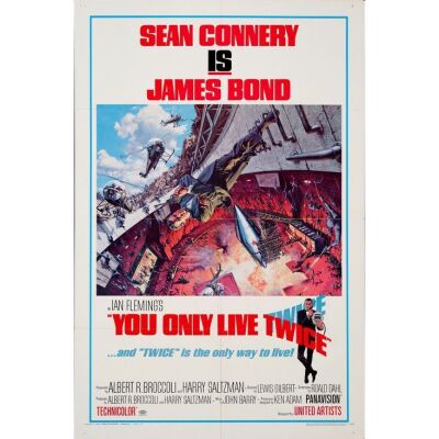 729. One Sheet (27" x 41"); Style A; Very Fine+ Folded ### JAMES BOND: YOU ONLY LIVE TWICE (1967)
