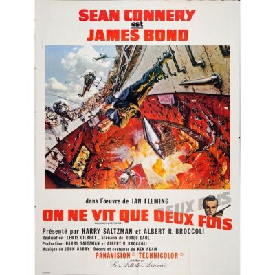 733. French Grande (47" x 63"); Style A; Very Fine- Folded ### JAMES BOND: YOU ONLY LIVE TWICE (1967)