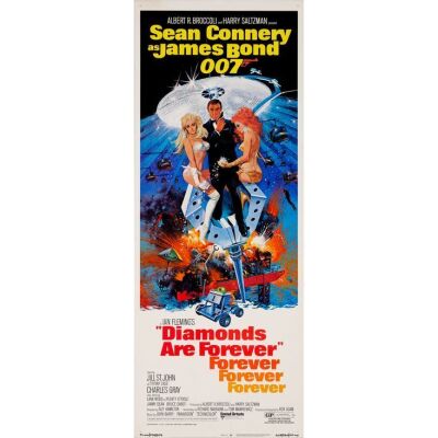 741. Insert (14" x 36"); Very Fine+ Rolled ### JAMES BOND: DIAMONDS ARE FOREVER (1971)