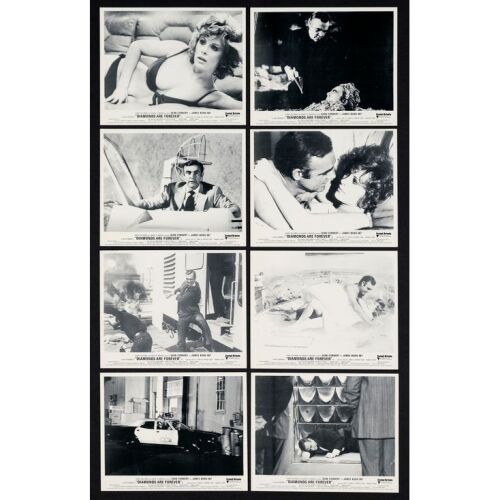 742. British FOH Cards Set (8) (8" x 10"); Country-of-Origin; Near Mint ### JAMES BOND: DIAMONDS ARE FOREVER (1971)