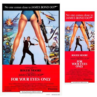 754. One Sheet, Australian Daybill (27" x 41", 13" x 30"); English International Style (One Sheet); Very Fine Folded ### JAMES BOND: FOR YOUR EYES ONLY (1981)