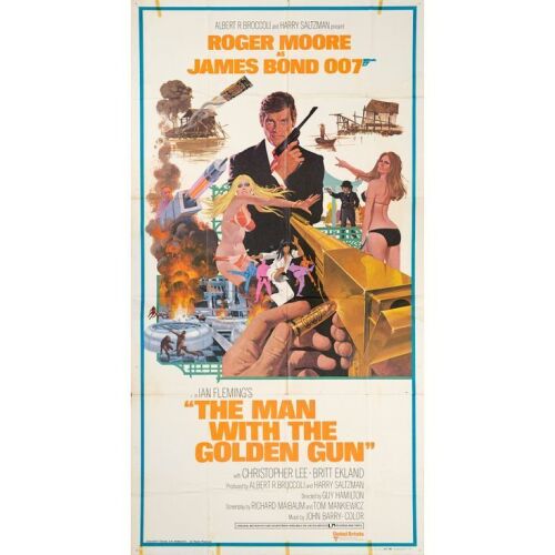 757. Three Sheet (41" x 77"); Western Hemisphere Style; Fine Folded ### JAMES BOND: THE MAN WITH THE GOLDEN GUN (1974)