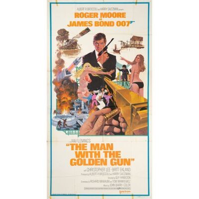757. Three Sheet (41" x 77"); Western Hemisphere Style; Fine Folded ### JAMES BOND: THE MAN WITH THE GOLDEN GUN (1974)