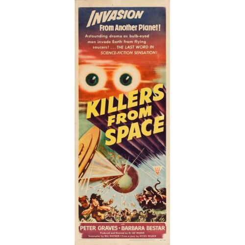 776. Insert (14" x 36"); Fine+ Folded ### KILLERS FROM SPACE (1954)
