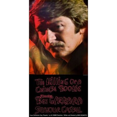780. Special Full-Bleed Poster (16.25" x 32"); Seymour Cassel Style; Very Fine+ on Linen ### THE KILLING OF A CHINESE BOOKIE (1976)