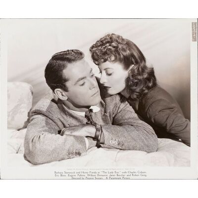 801. Vintage Original B&W Single-Weight Glossy Photograph (8" x 10"); Very Fine+ ### THE LADY EVE (1941)