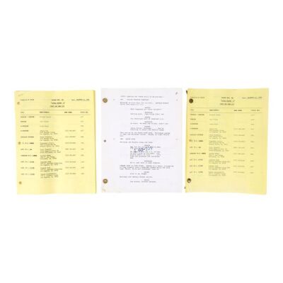 808. Production Script, Crew Lists (2) (8.5" x 11"); Written by Jeffrey Boam, Shane Black and Warren Murphy; Very Fine ### LETHAL WEAPON 2 (1989)