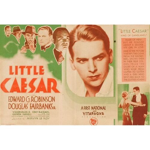 812. Herald (9" x 6"); Very Fine+ Folded ### LITTLE CAESAR (1931)