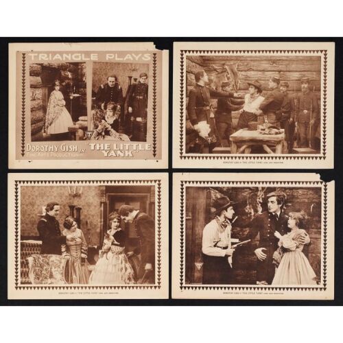 813. Title Lobby Card and Lobby Cards (3) (11" x 14"); From the Donna Hill Collection; Fine- ### THE LITTLE YANK (1917)