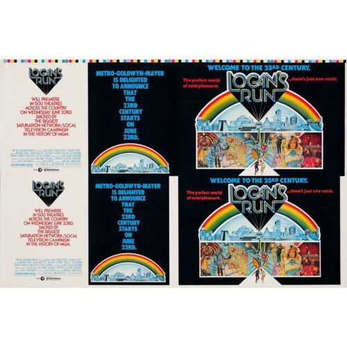 815. Printer's Proof (38" x 25"); Fine+ Rolled ### LOGAN'S RUN (1976)
