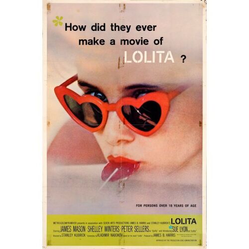 816. One Sheet (27" x 41"); Fine- Folded ### LOLITA (1962)