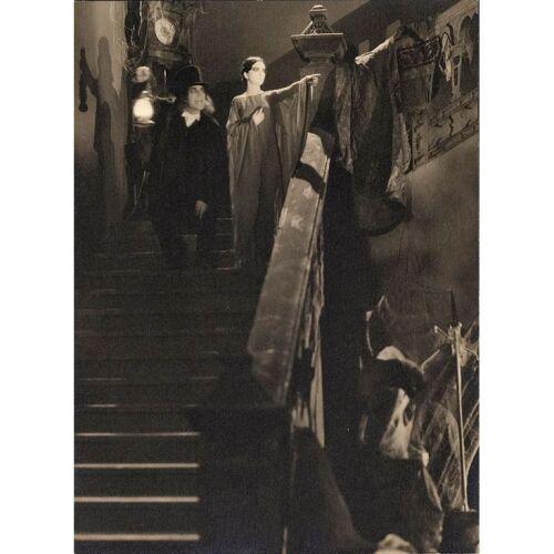 819. Oversized B&W Silver Gelatin Double-Weight Matte Photograph (9" x 13"); Very Fine+ ### LONDON AFTER MIDNIGHT (1927)