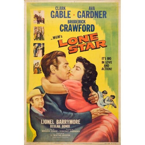 822. 40 x 60; Style Z; Fine Rolled ### LONE STAR (1952)