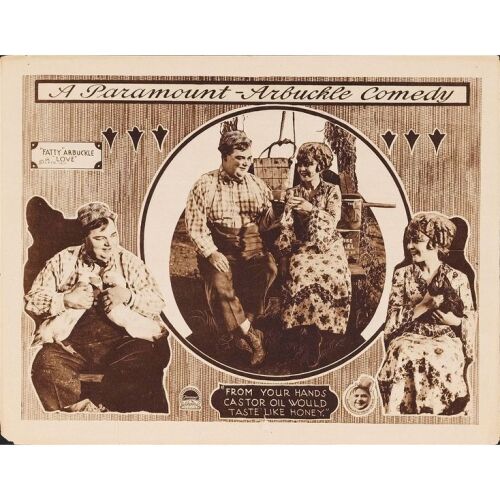 824. Lobby Card (11" x 14"); Very Fine- ### LOVE (1919)