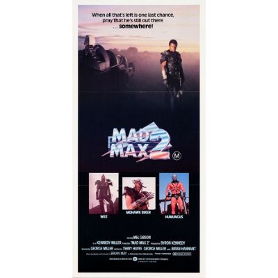 830. Australian Daybill (14" x 28"); Country-of-Origin; Very Fine+ Folded ### MAD MAX 2: THE ROAD WARRIOR (1981)