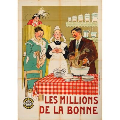 832. French Double Grande (59" x 85"); Country-of-Origin, Stone Lithograph; Fine+ Folded ### THE MAID'S MILLIONS (1913)