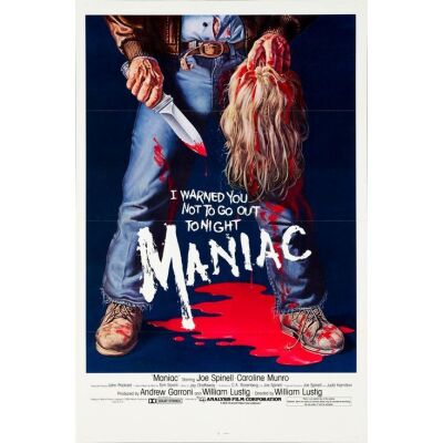 838. One Sheet (27" x 41"); Very Fine+ Tri-Folded ### MANIAC (1980)