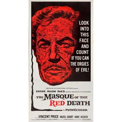 847. Three Sheet (41" x 79"); Very Fine- Folded ### MASQUE OF THE RED DEATH (1964)