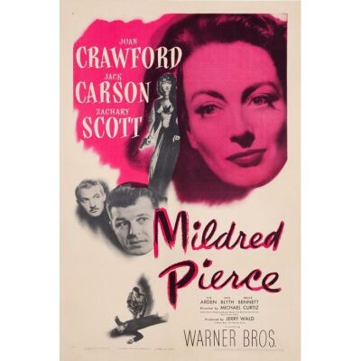 855. One Sheet (28" x 41"); Very Fine- on Linen ### MILDRED PIERCE (1945)