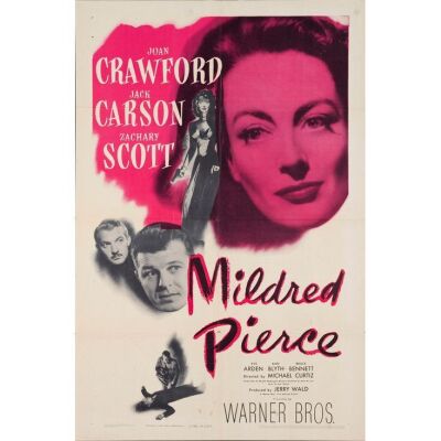 856. One Sheet (27" x 41"); Very Fine- Folded ### MILDRED PIERCE (1945)