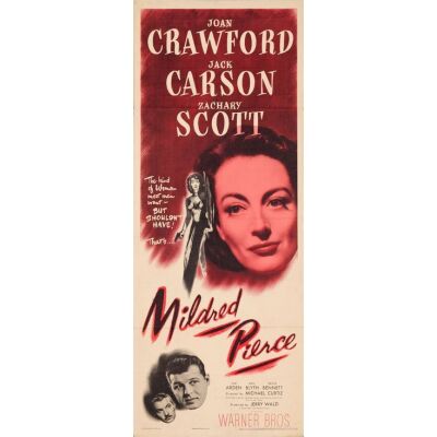 857. Insert (14" x 36"); Fine Folded ### MILDRED PIERCE (1945)