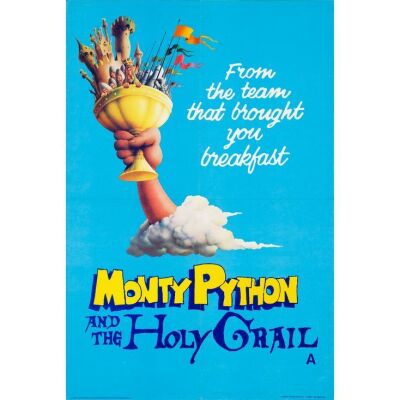 866. British Double Crown (20" x 30"); Country-of-Origin; Very Fine Folded ### MONTY PYTHON AND THE HOLY GRAIL (1975)