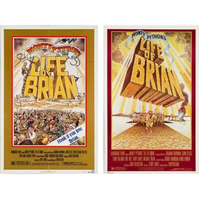 867. One Sheets (2) (27" x 41"); Style A, Style B; Very Fine+ Folded ### MONTY PYTHON'S LIFE OF BRIAN (1979)