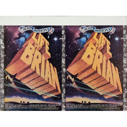 868. British Quad (40" x 30"); Country-of-Origin; Very Fine- Folded ### MONTY PYTHON'S LIFE OF BRIAN (1979)