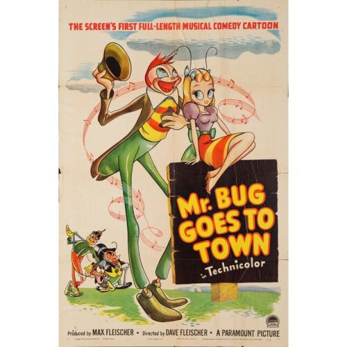 872. One Sheet (27" x 41"); Style A; Fine+ Folded ### MR. BUG GOES TO TOWN (1941)
