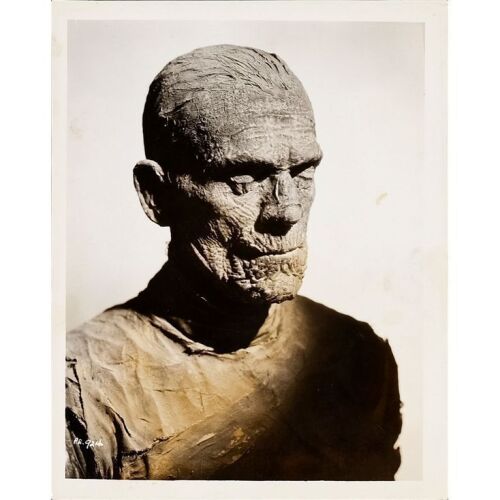 873. Vintage Original B&W Silver Gelatin Single-Weight Glossy Photograph (8" x 10"); Very Fine- ### THE MUMMY (1932)